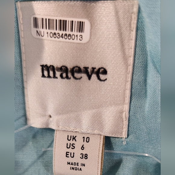 Anthropologie Maeve Smocked Maxi Dress - Picture 8 of 8